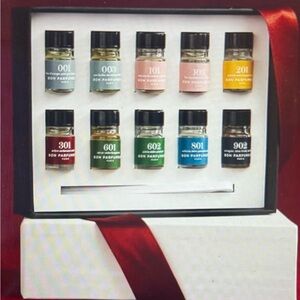 Box of 10 mini perfumes. New all bottles untouched